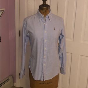 Light Blue Ralph Lauren Oxford Shirt